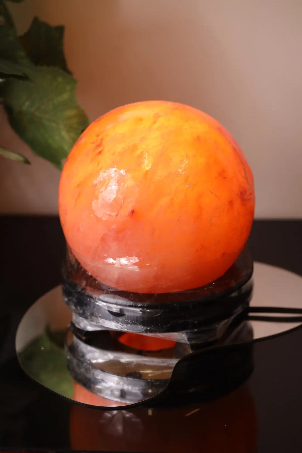 Round Salt Lamp